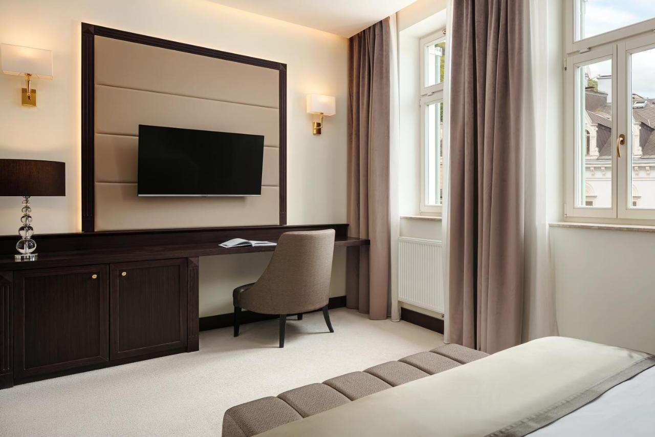 Boutique Hotel Saxonia Karlovy Vary Dış mekan fotoğraf